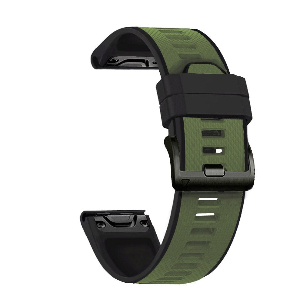 Pulseira Quick-Fit | 22mm (silicone) - 5 cores