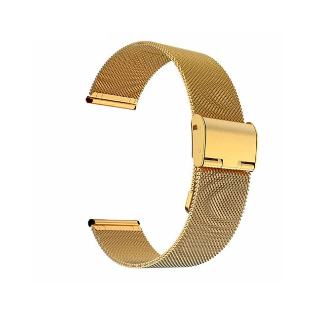 Pulseira Quick-Release | 20mm (malha milanesa) - 3 cores