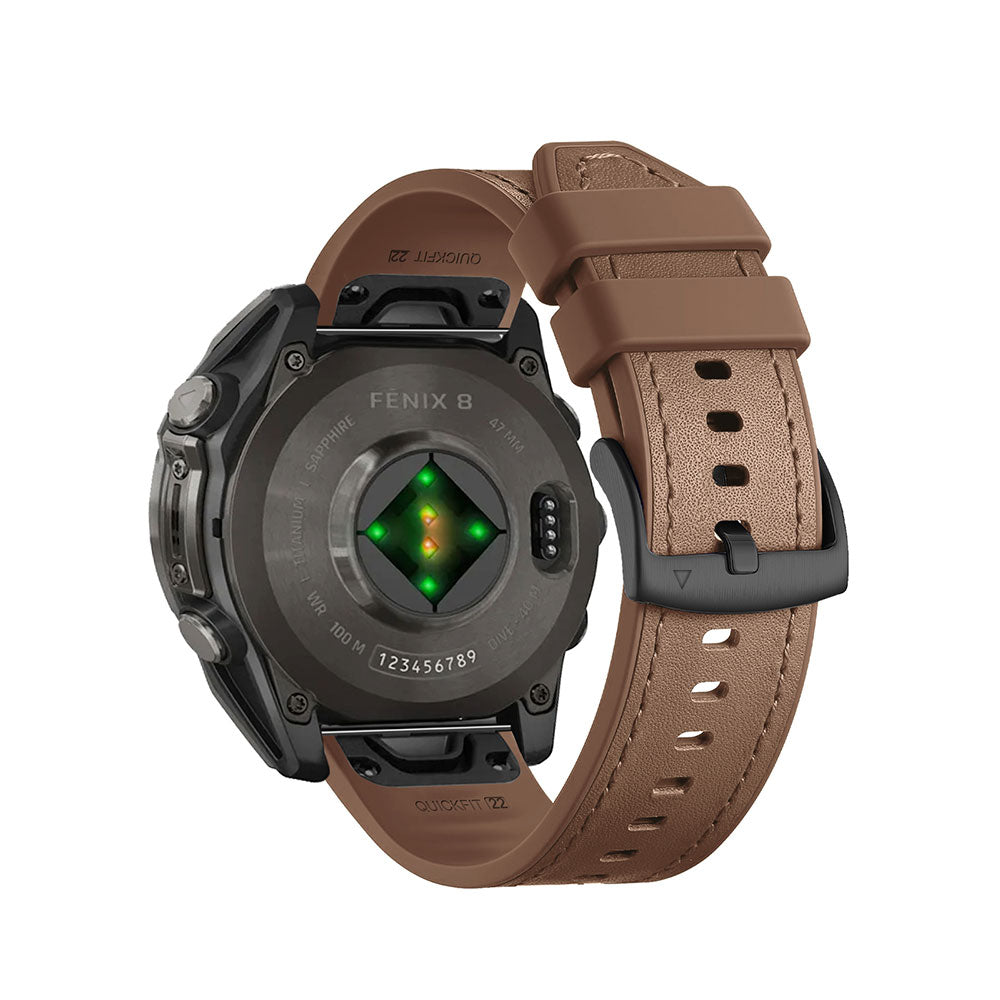 Pulseira Quick-Fit Run | 22mm (Couro desportivo) - 4 cores