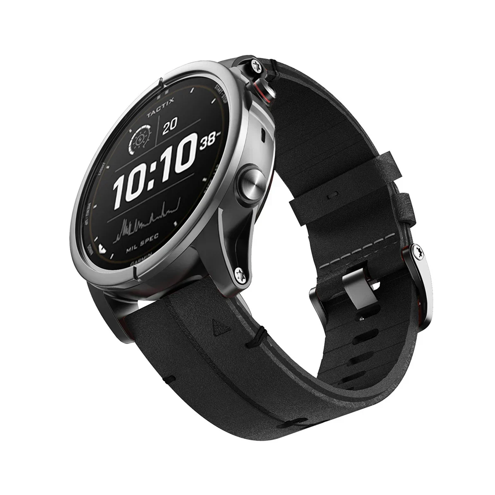 Quick-Fit käevõru | 26mm (ehtne nahk ja titaan) - 2 värvi