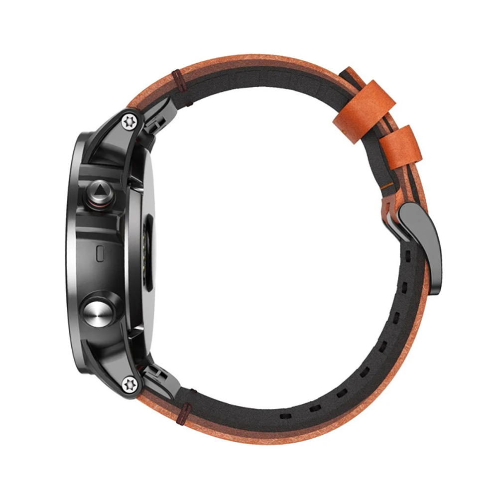 Quick-Fit käevõru | 26mm (ehtne nahk ja titaan) - 2 värvi